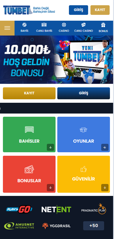 En iyi casino sitesi Tümbet