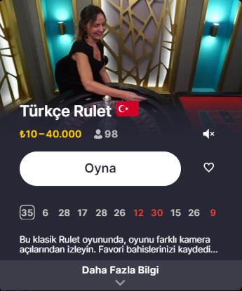 En iyi casino sitesi Tümbet